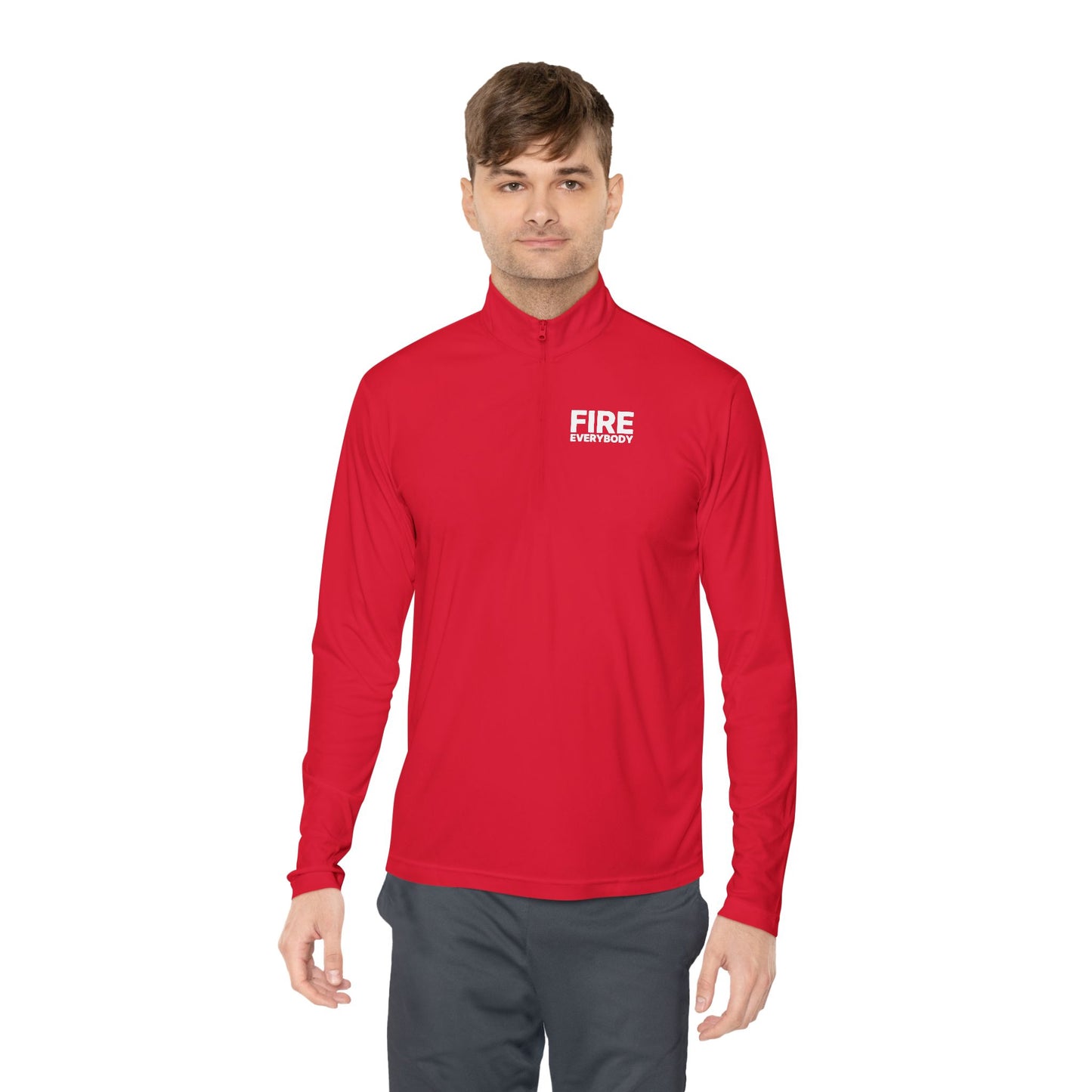 Unisex Quarter-Zip Pullover