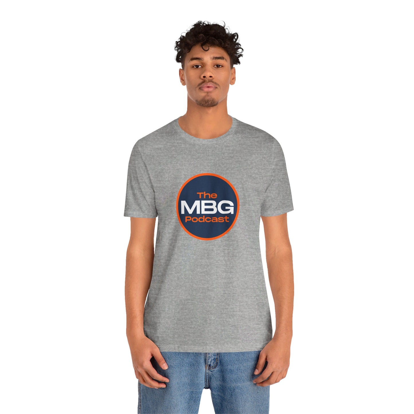 The MBG Podcast Unisex Jersey Short Sleeve Tee