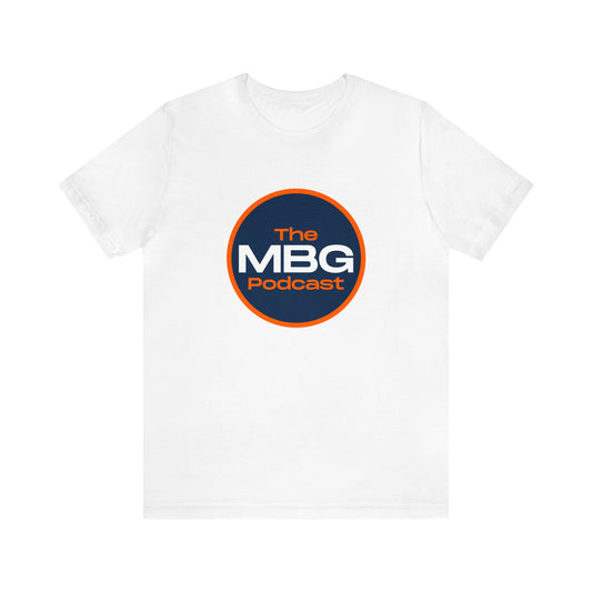 The MBG Podcast Unisex Jersey Short Sleeve Tee