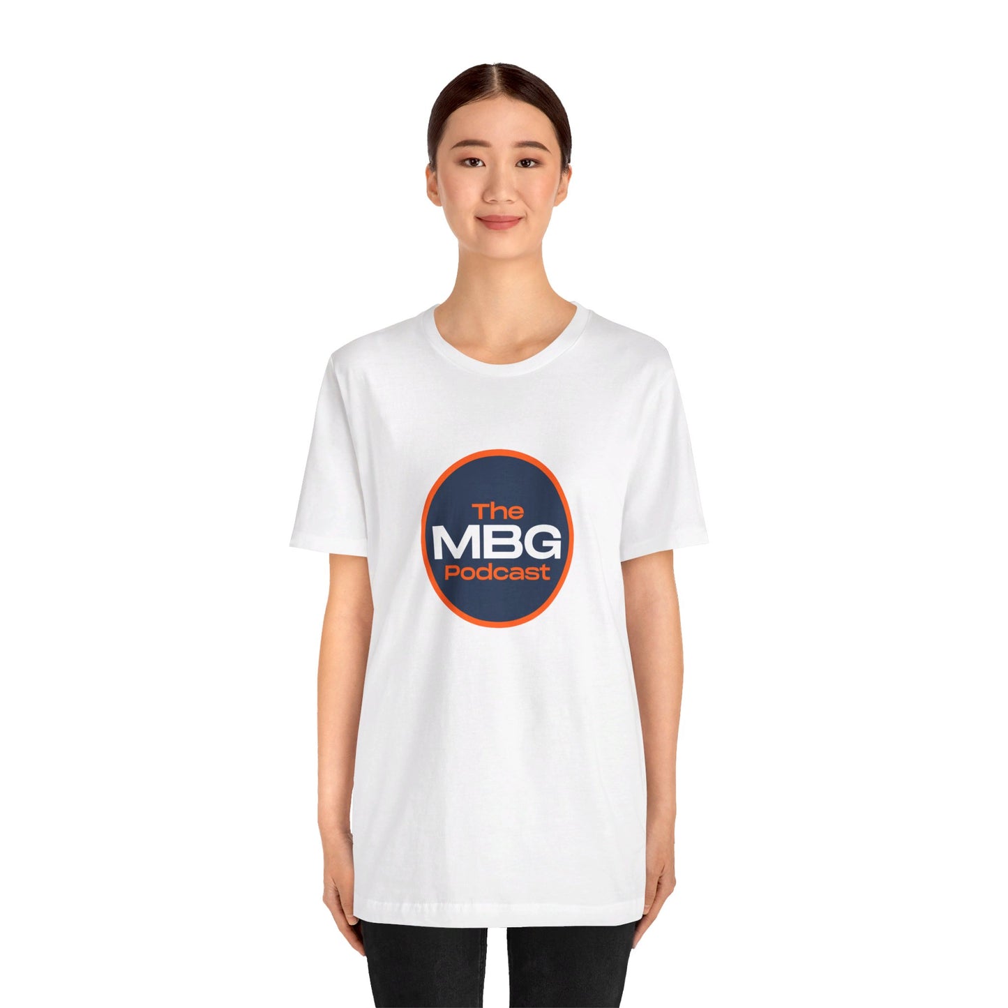 The MBG Podcast Unisex Jersey Short Sleeve Tee