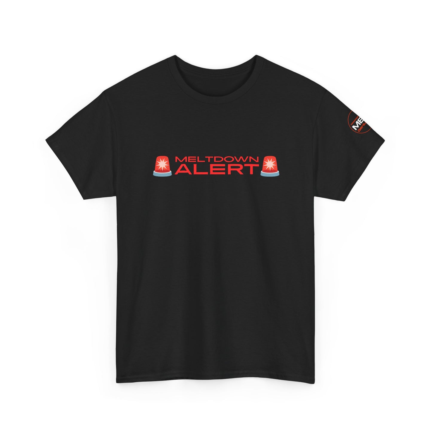 Meltdown Alert T‑Shirt — Funny Emergency Siren Graphic Tee