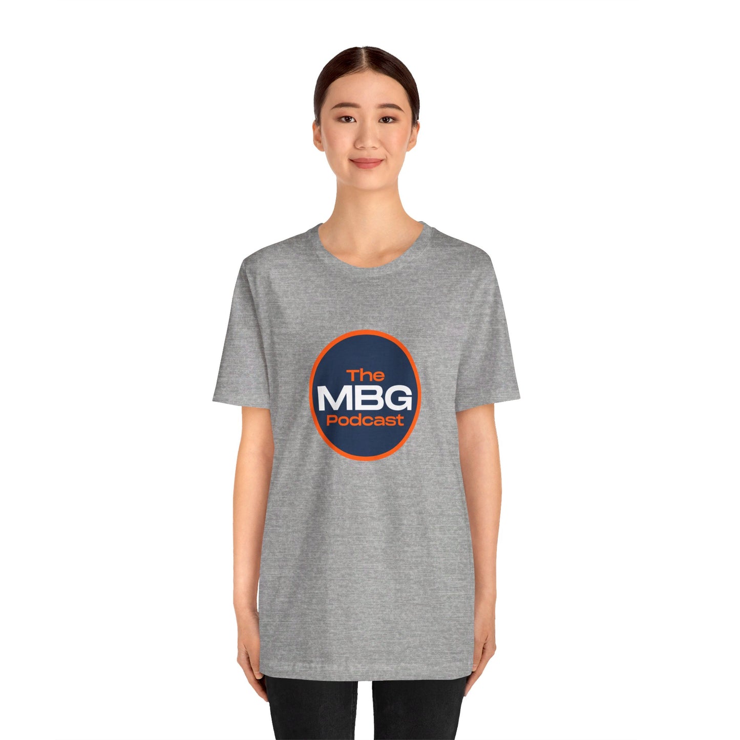 The MBG Podcast Unisex Jersey Short Sleeve Tee