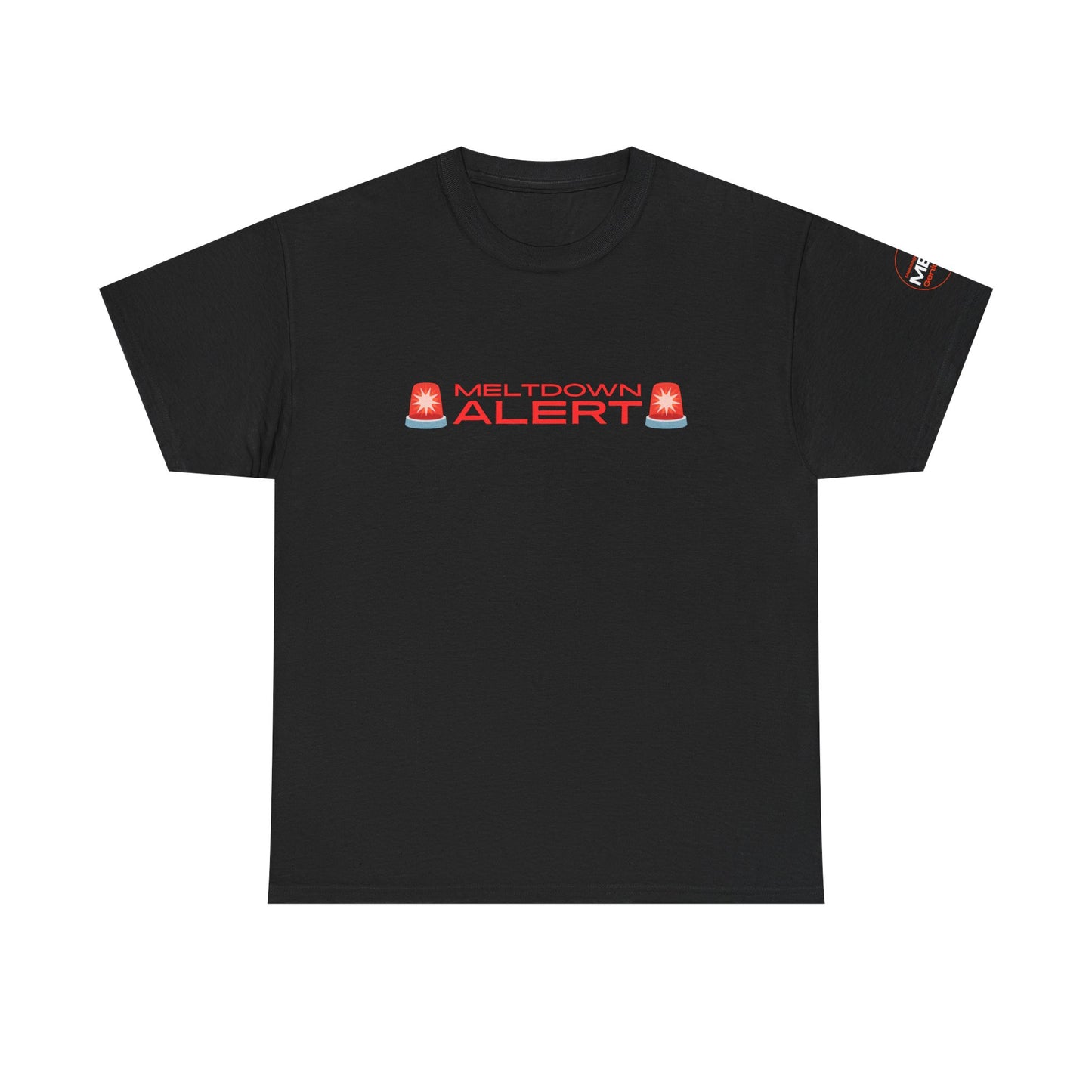 Meltdown Alert T‑Shirt — Funny Emergency Siren Graphic Tee