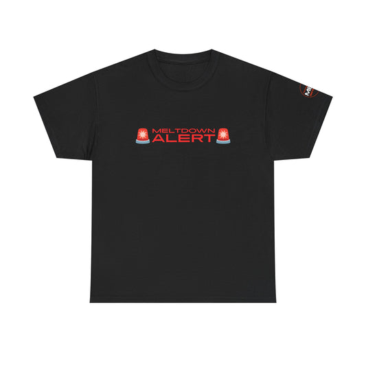 Meltdown Alert T‑Shirt — Funny Emergency Siren Graphic Tee